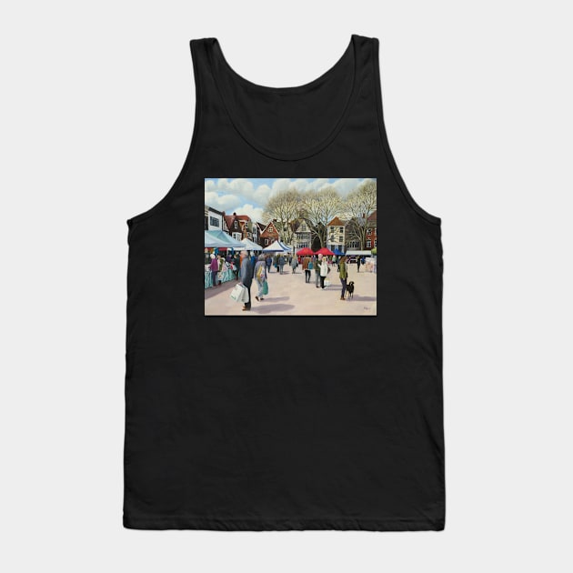 Market Day, Salisbury Tank Top by richardpaul